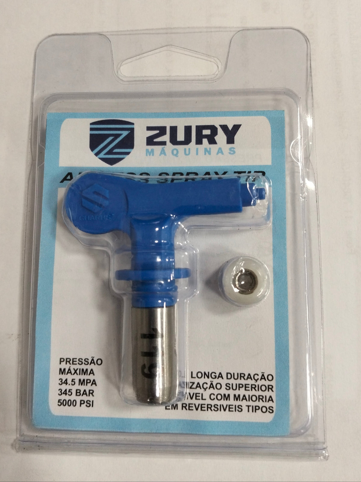 Zury Maquinas Bico 119 Cor Azul Convencional para Equipamento de Pintura Airless