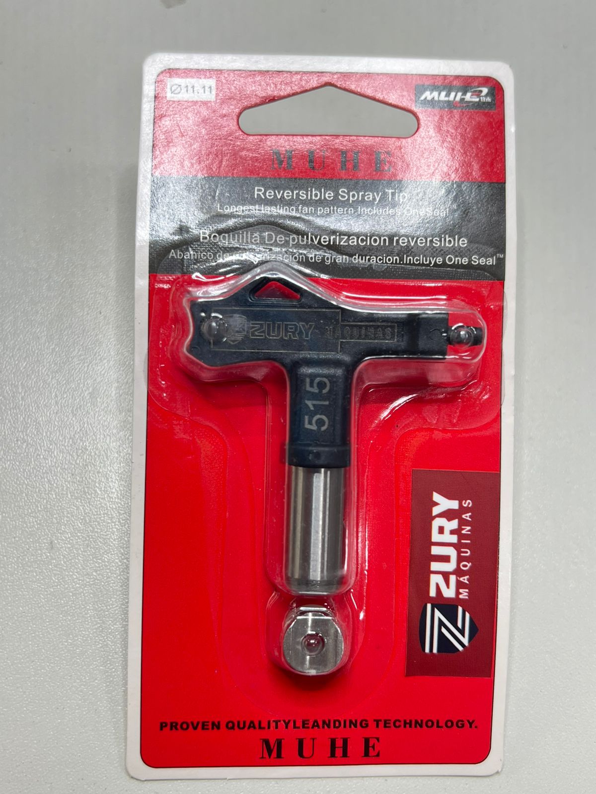 Zury Maquinas Bico 515 Cor Preto Primeira Linha para Equipamento de Pintura Airless