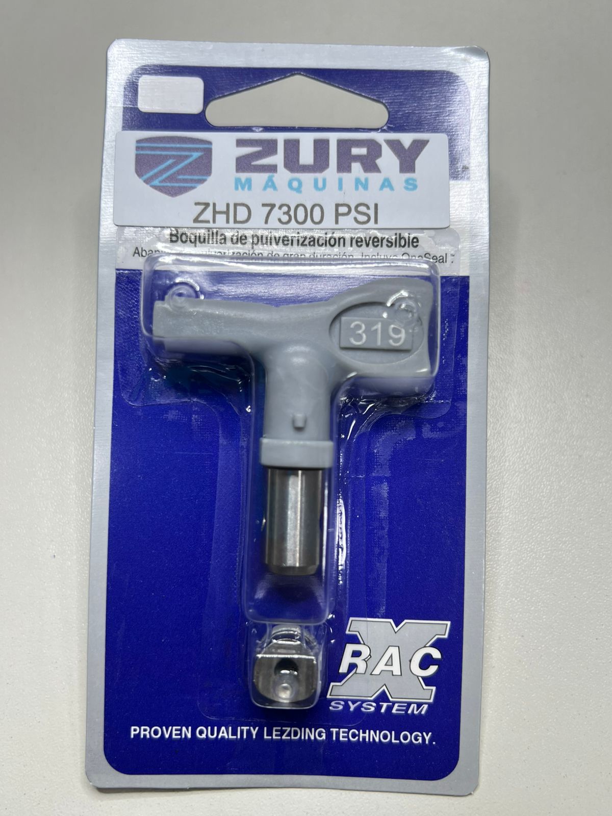 Zury Maquinas Bico 319 Cor Cinza ZHD Pneumatico para Equipamento de Pintura Airless
