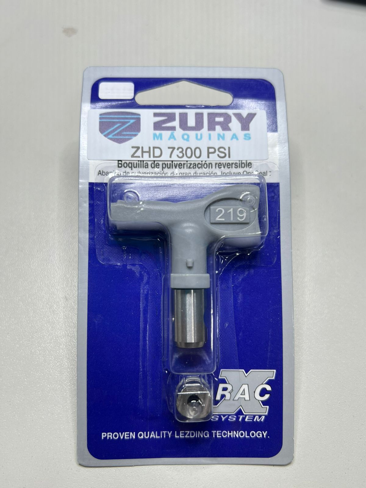 Zury Maquinas Bico 219 Cor Cinza ZHD Pneumatico para Equipamento de Pintura Airless