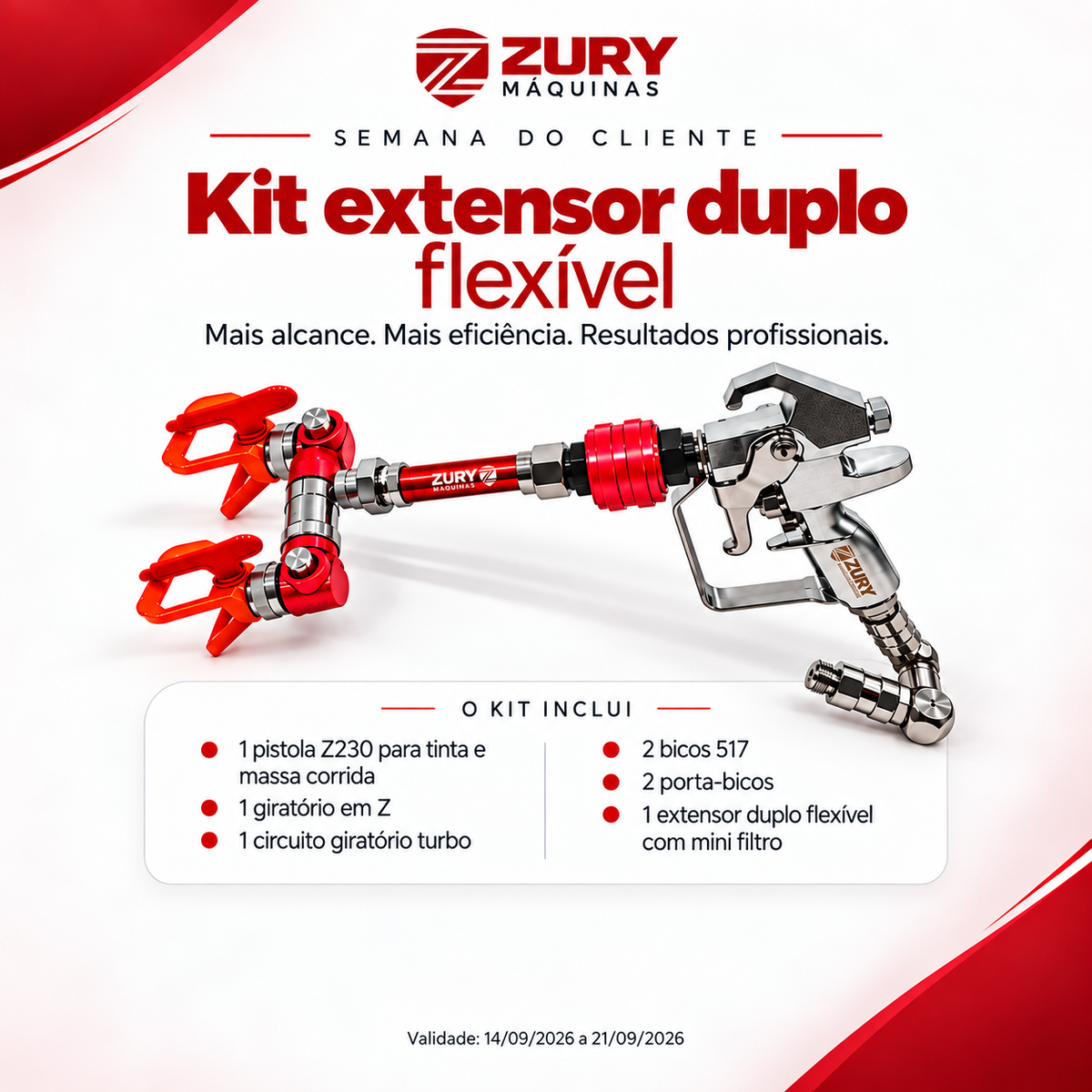 Kit Extensor Duplo Flexível -