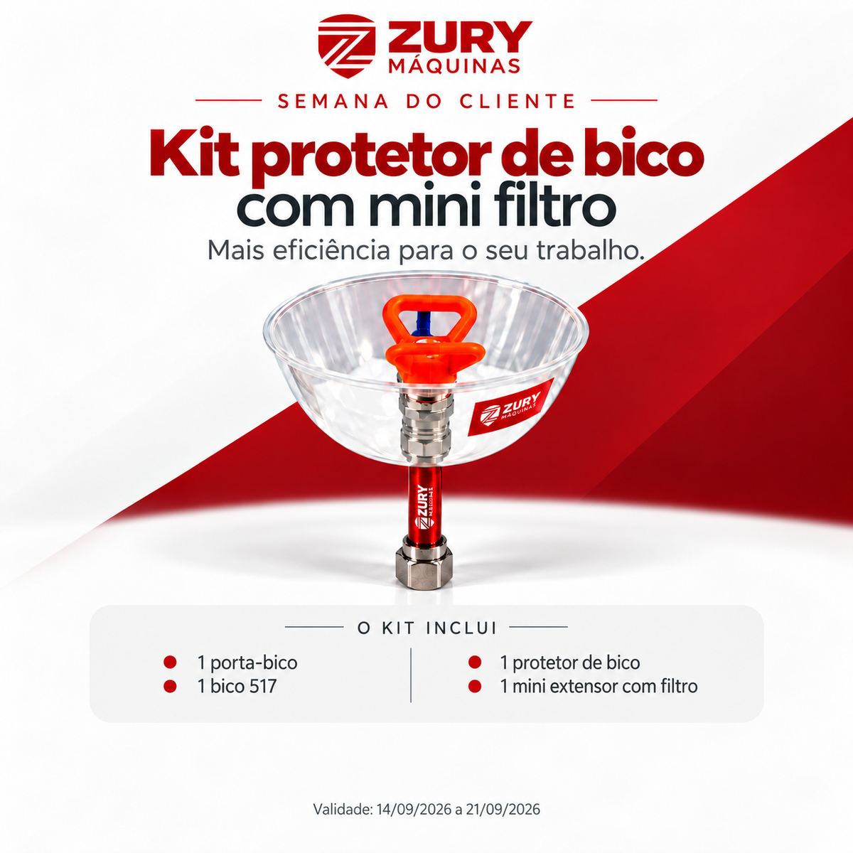 Kit de protetor de bico