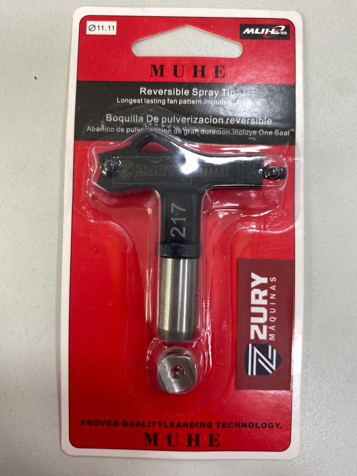 Zury Maquinas Bico 217 Cor Preto Primeira Linha para Equipamento de Pintura Airless