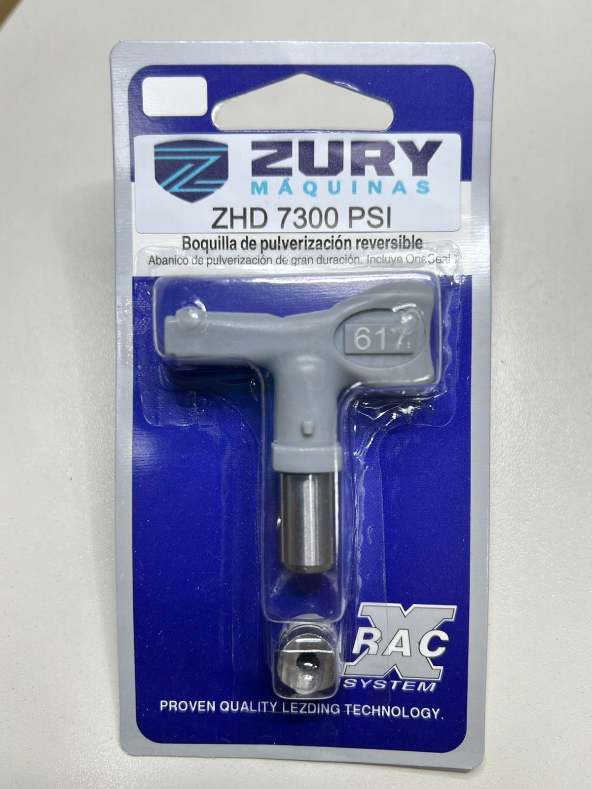 Zury Maquinas Bico 617 Cor Cinza ZHD Pneumatico para Equipamento de Pintura Airless