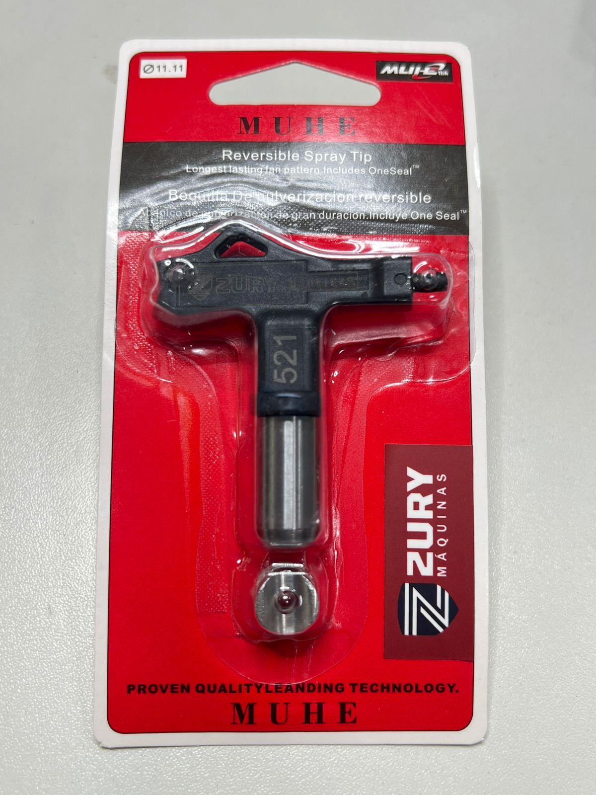 Zury Maquinas Bico 521 Cor Preto Primeira Linha para Equipamento de Pintura Airless
