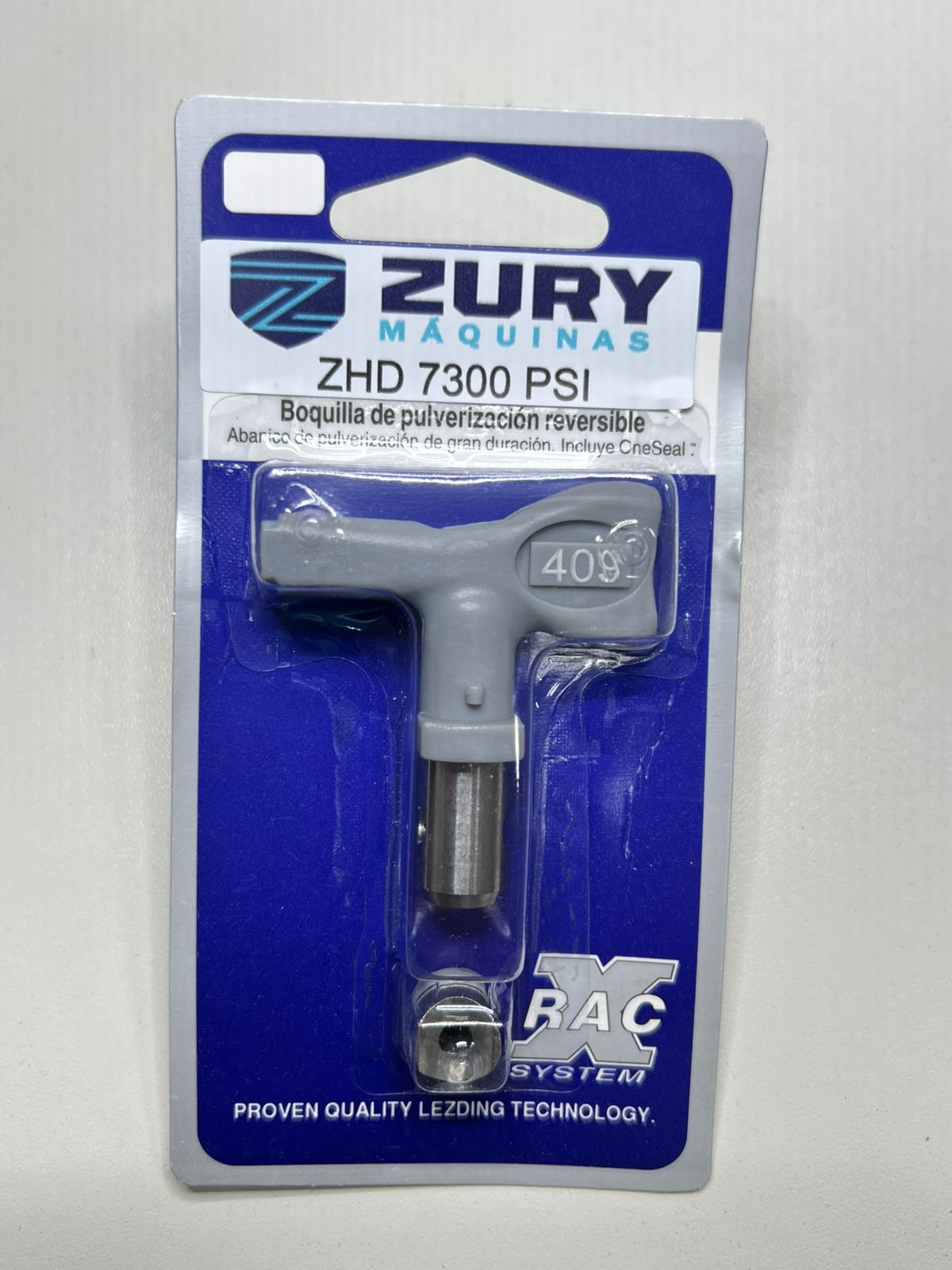 Zury Maquinas Bico 409 Cor Cinza ZHD Pneumatico para Equipamento de Pintura Airless