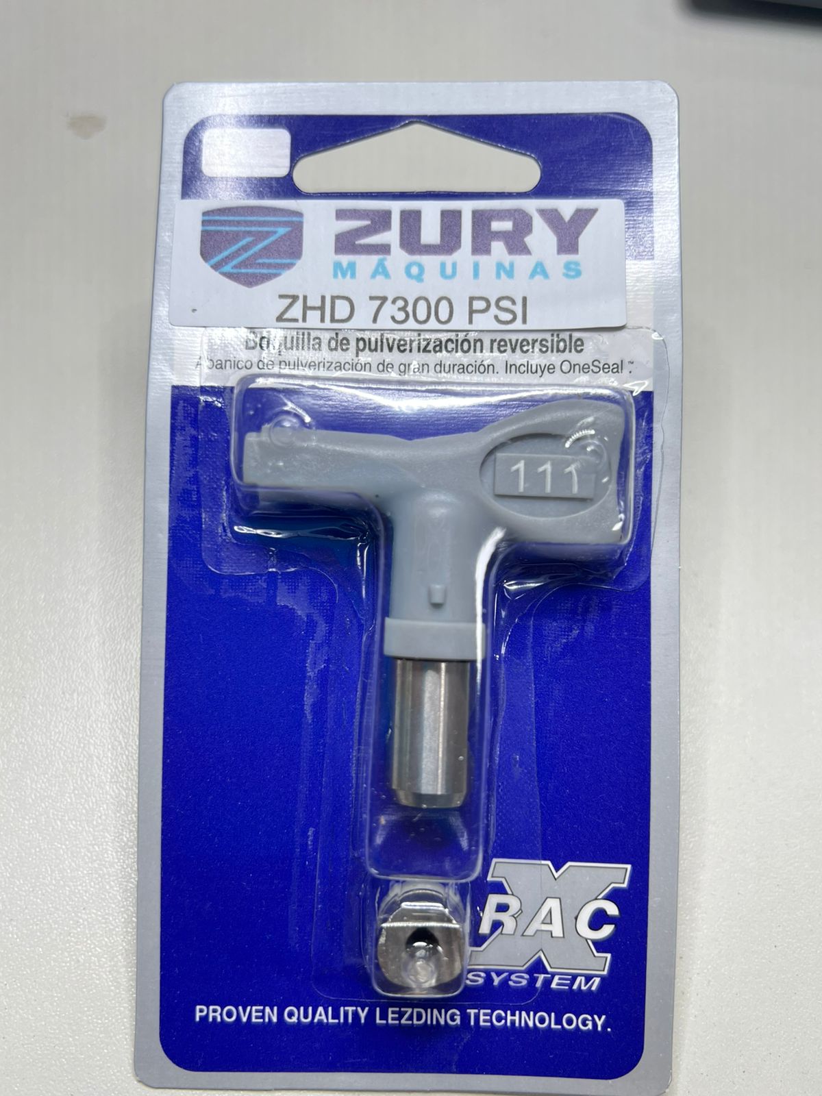 Zury Maquinas Bico 111 Cor Cinza ZHD Pneumatico para Equipamento de Pintura Airless