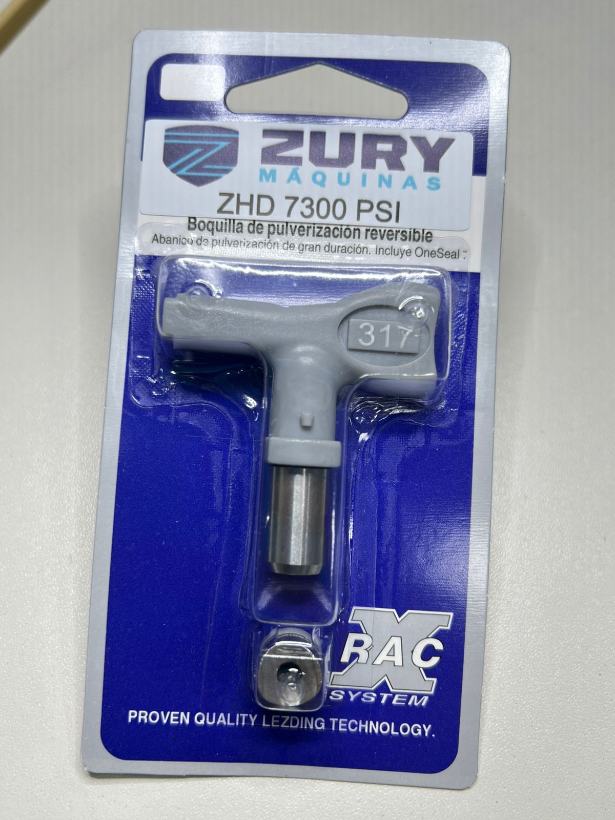 Zury Maquinas Bico 317 Cor Cinza ZHD Pneumatico para Equipamento de Pintura Airless