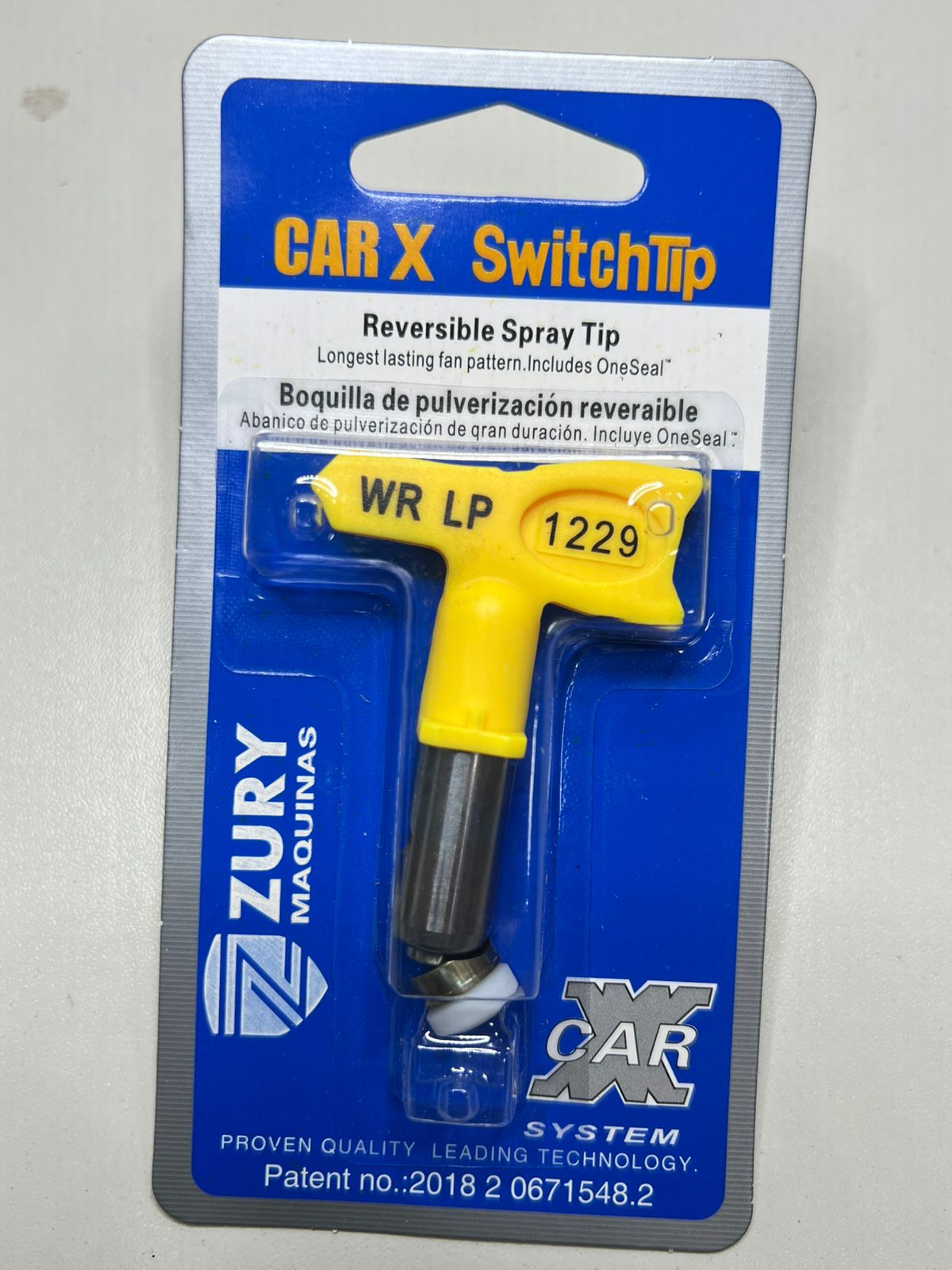 Zury Maquinas Bico 1229 WRLP Cor Amarelo Alta Pressao para Equipamento de Pintura Airless
