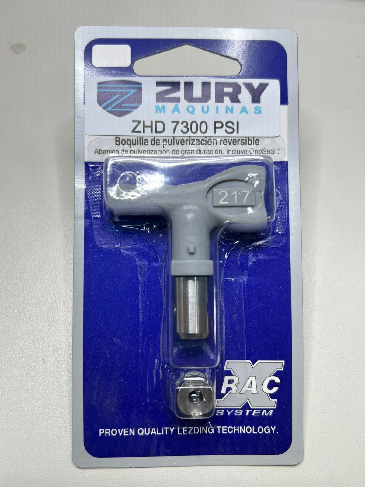 Zury Maquinas Bico 217 Cor Cinza ZHD Pneumatico para Equipamento de Pintura Airless