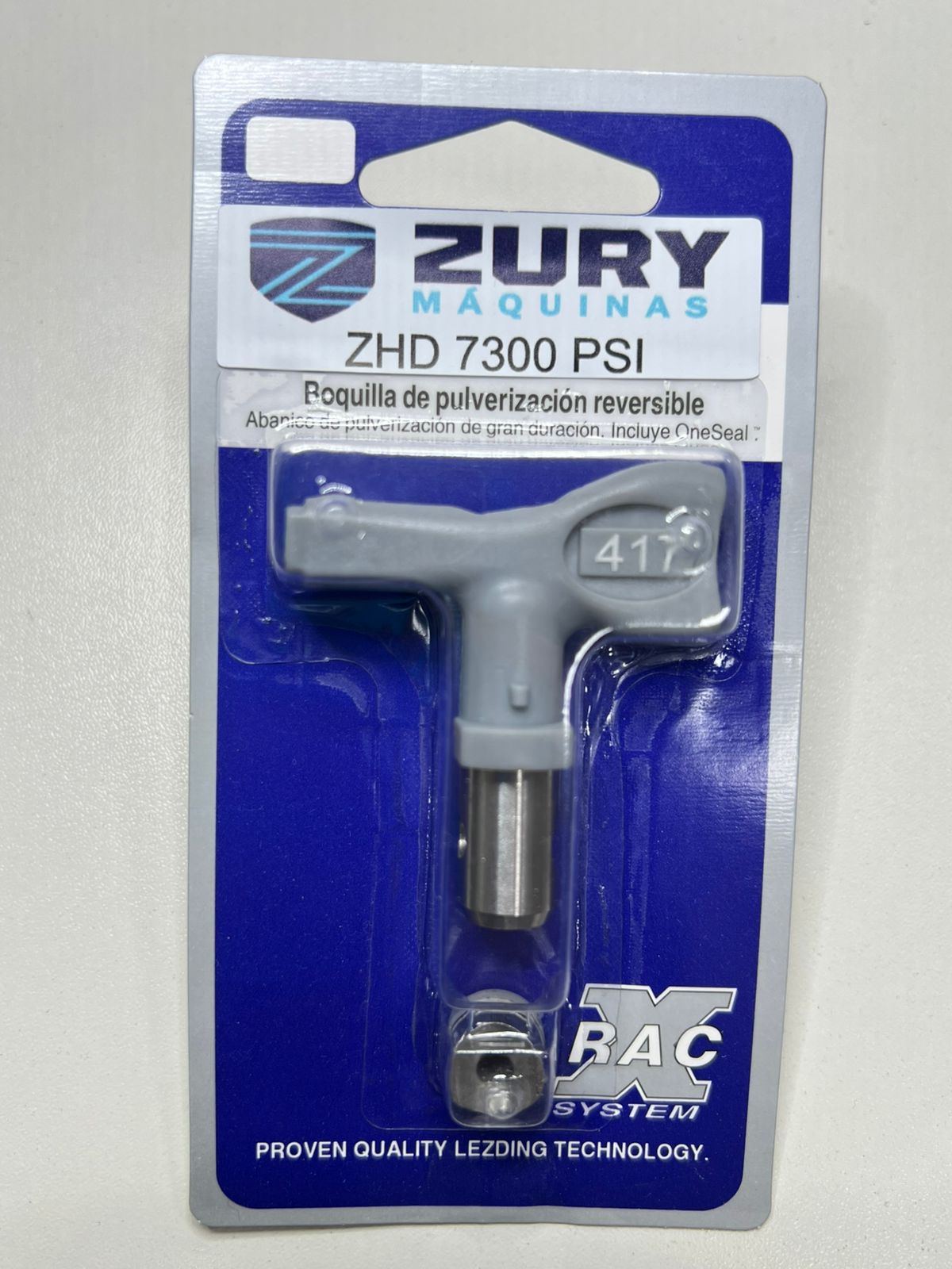 Zury Maquinas Bico 417 Cor Cinza ZHD Pneumatico para Equipamento de Pintura Airless