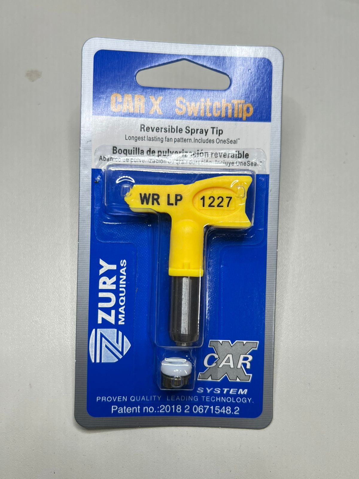 Zury Maquinas Bico 1227 WRLP Cor Amarelo Alta Pressao para Equipamento de Pintura Airless