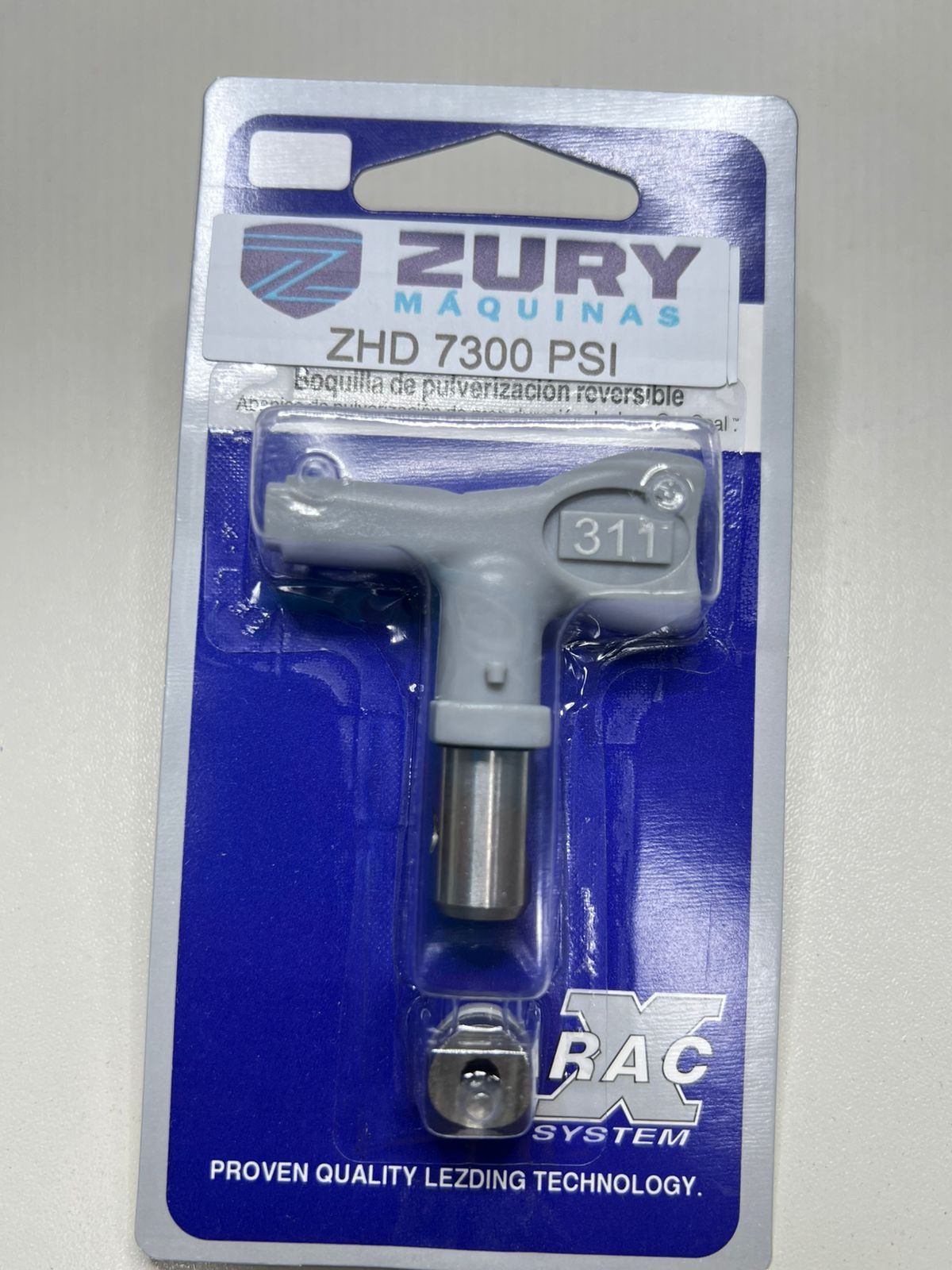 Zury Maquinas Bico 311 Cor Cinza ZHD Pneumatico para Equipamento de Pintura Airless