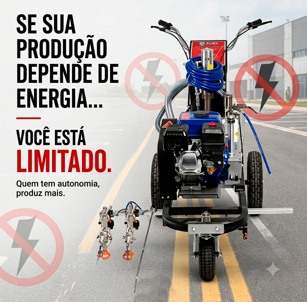 Maquina de pintura para demarcação viaria ZHD 8.0
