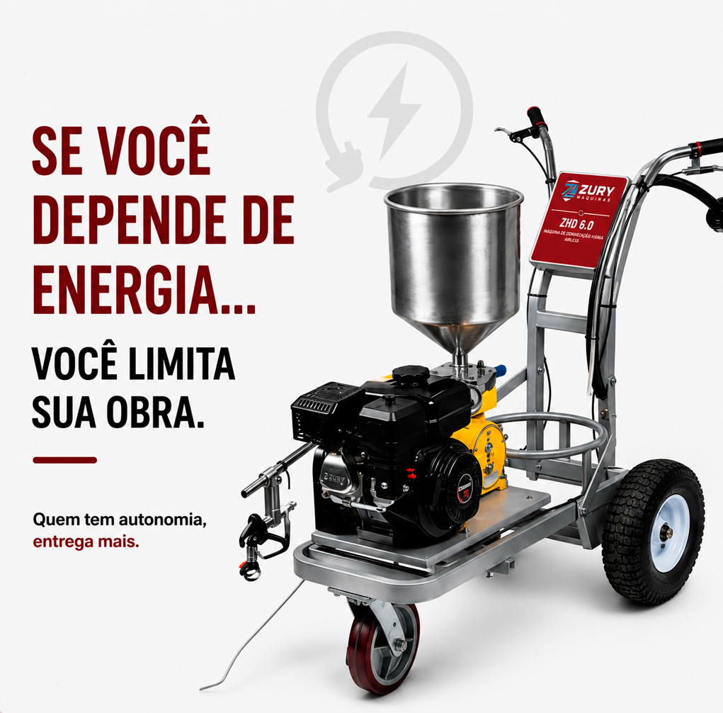 Maquina de demarcação viária ZHD 6.0