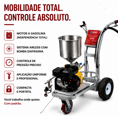 Maquina de demarcação viária ZHD 6.0