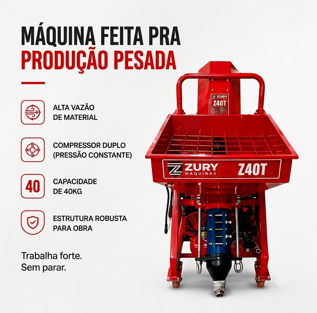Projetor de textura Zury Mod. Z40T 40kg