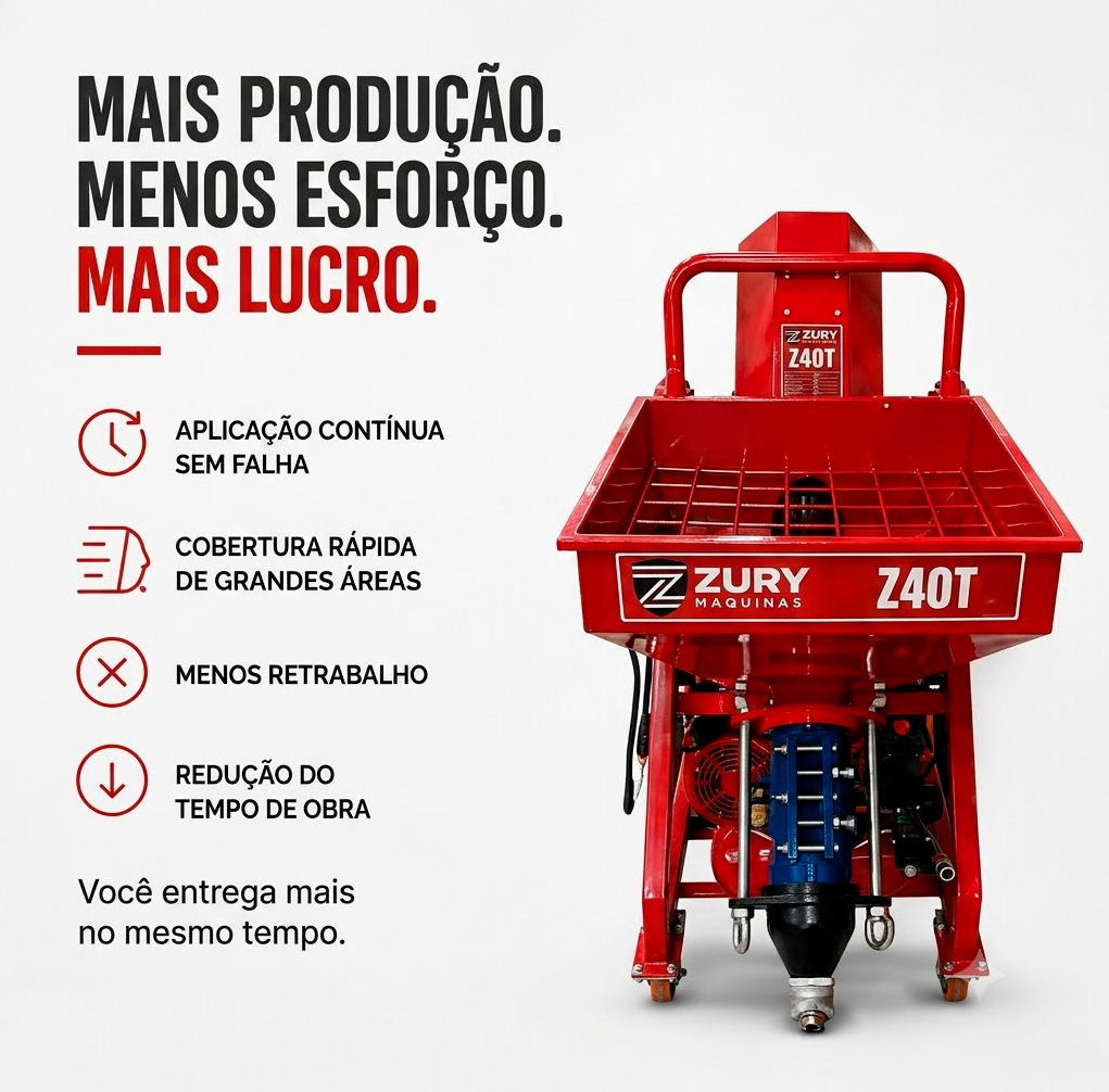 Projetor de textura Zury Mod. Z40T 40kg