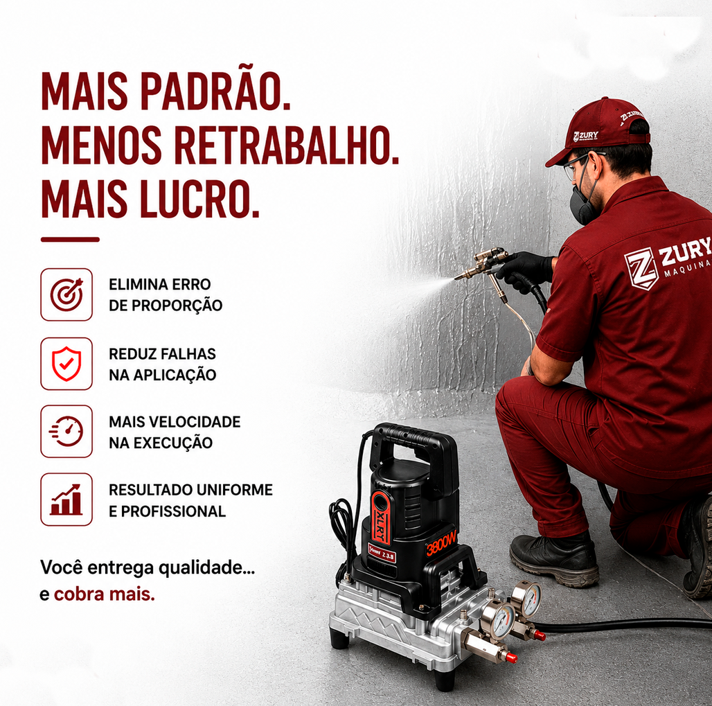 Maquina Bicomponente de mistura automática