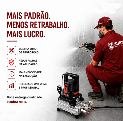 Maquina Bicomponente de mistura automática