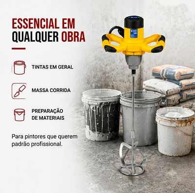 Misturador de tinta Zury 1600W