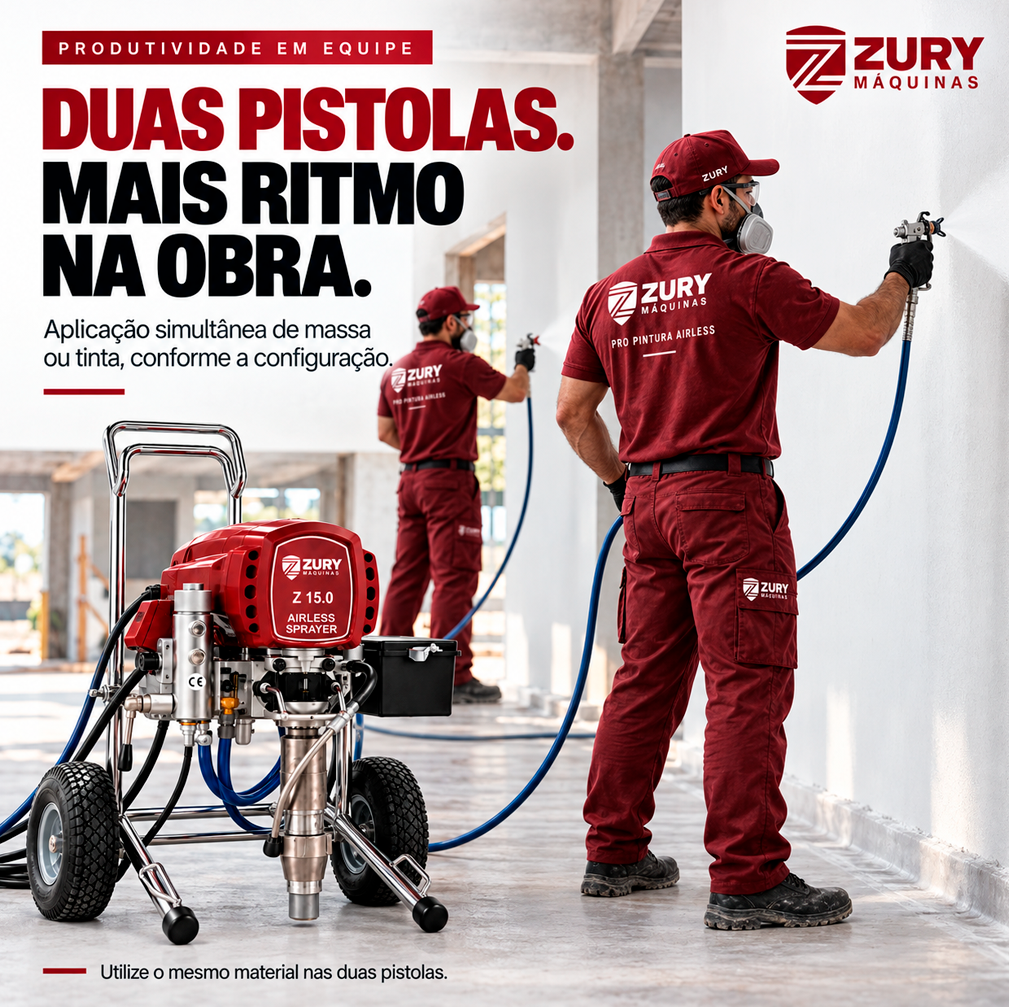 Máquina de Pintura Airless Z15 Zury