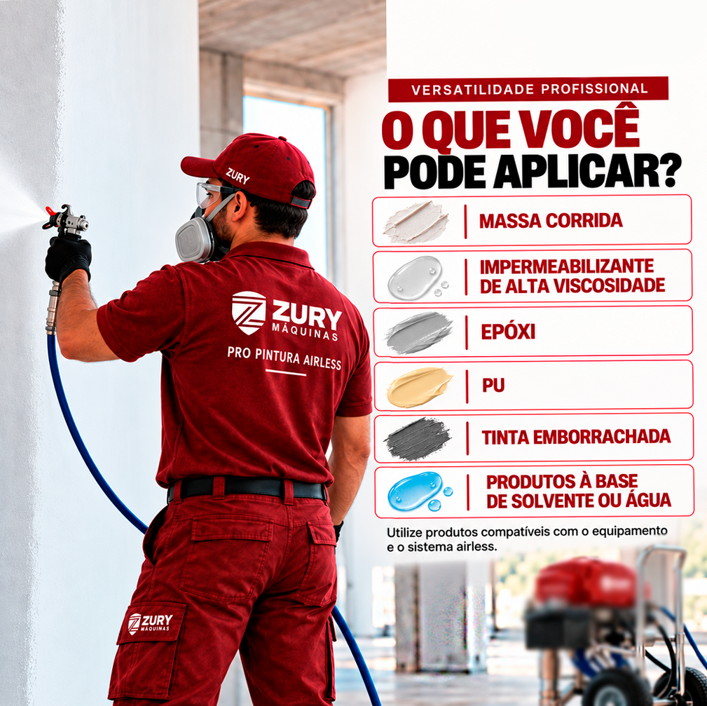 Máquina de Pintura Airless Z15 Zury