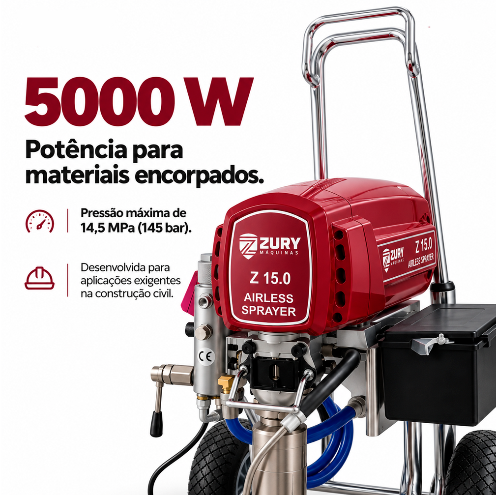 Máquina de Pintura Airless Z15 Zury