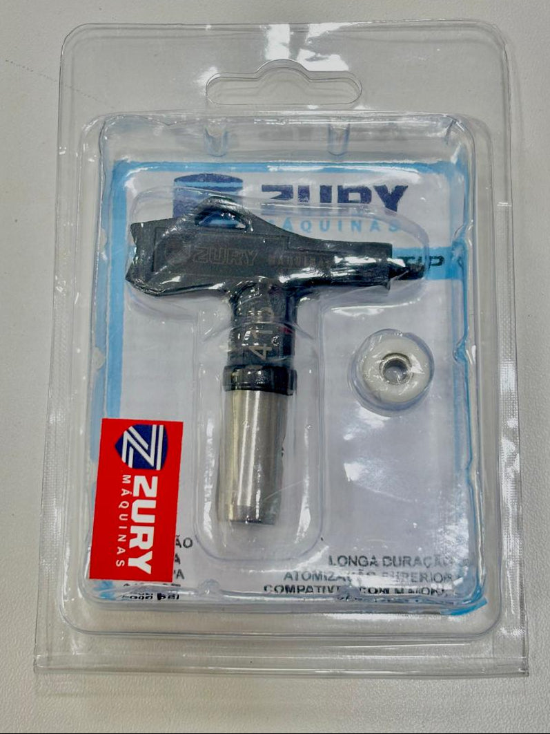 Zury Maquinas Bico 415 Cor Preto Primeira Linha para Equipamento de Pintura Airless