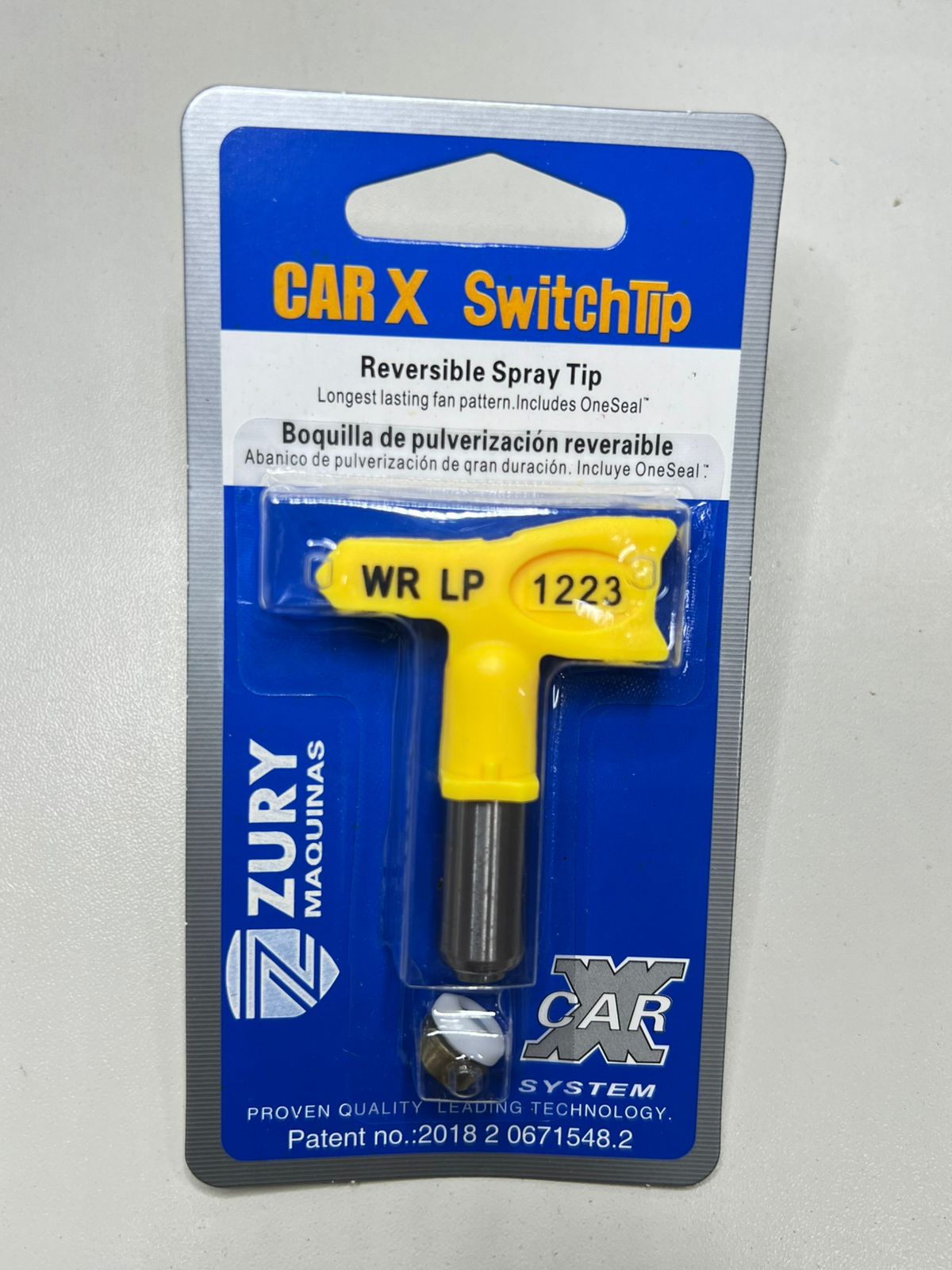Zury Maquinas Bico 1223 WRLP Cor Amarelo Alta Pressao para Equipamento de Pintura Airless