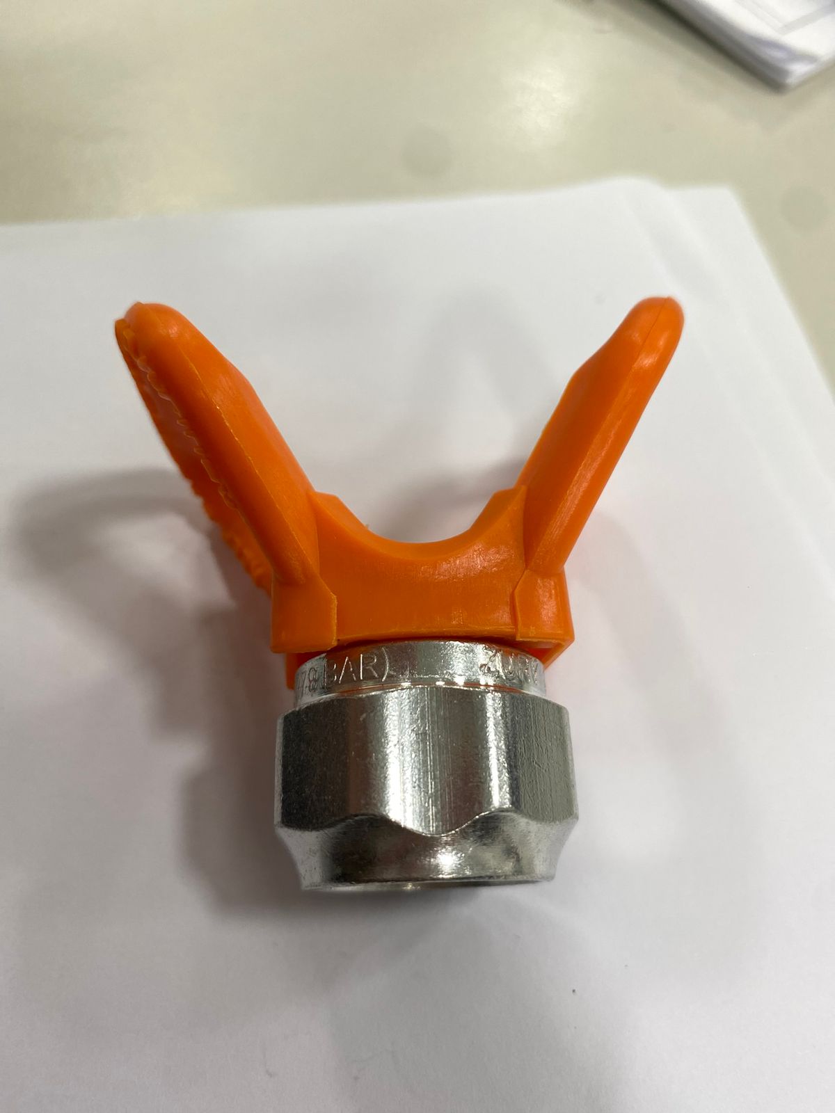 Zury Maquinas Porta Bico Cor Laranja Alta e Baixa Pressao Equipamento de Pintura Airless